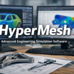 HyperMesh engineering mesh model