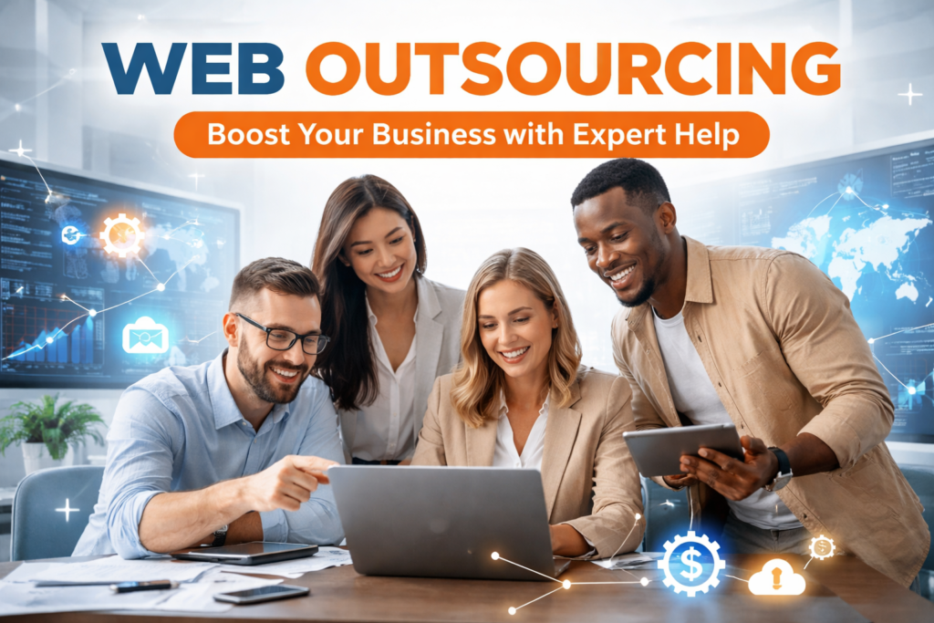 web outsourcing benefits for business growth