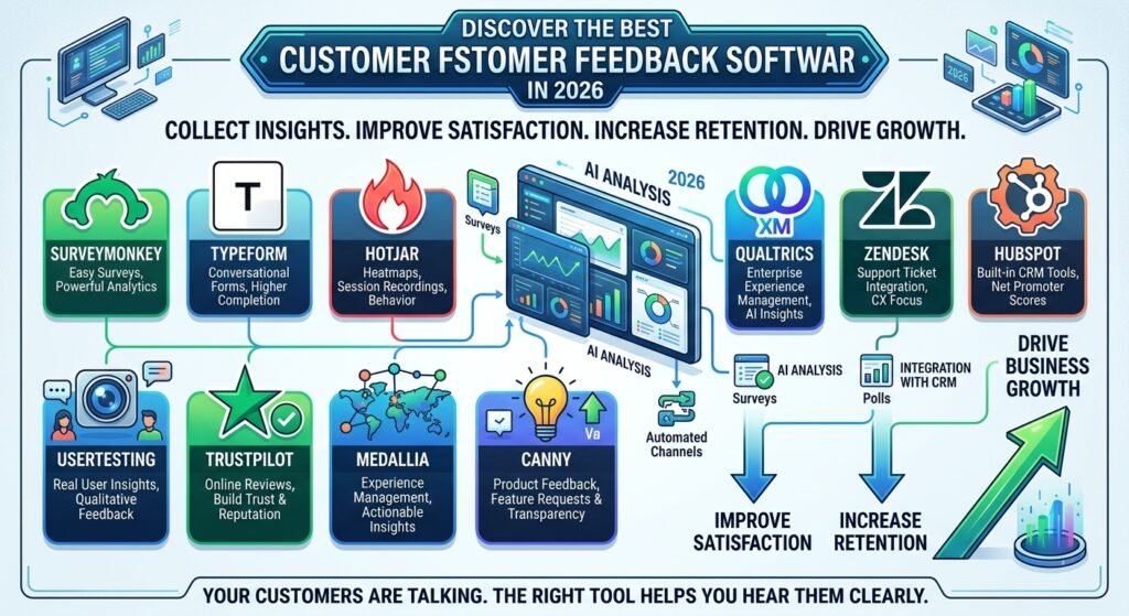 Best Customer Feedback Software in 2026 to Capture Insights, Improve Retention, and Drive Business Growth Best Customer Feedback Software